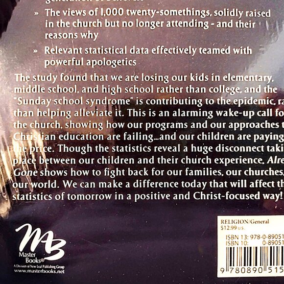 Already Gone BOOK & DVD SET: Why Your Kids Will Quit Church & What You Can Do... - Picture 8 of 8